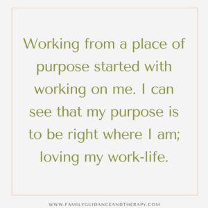 Finding Purpose at Work